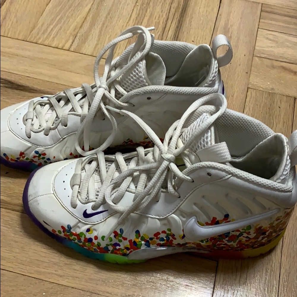 Nike foamposite fruity pebbles